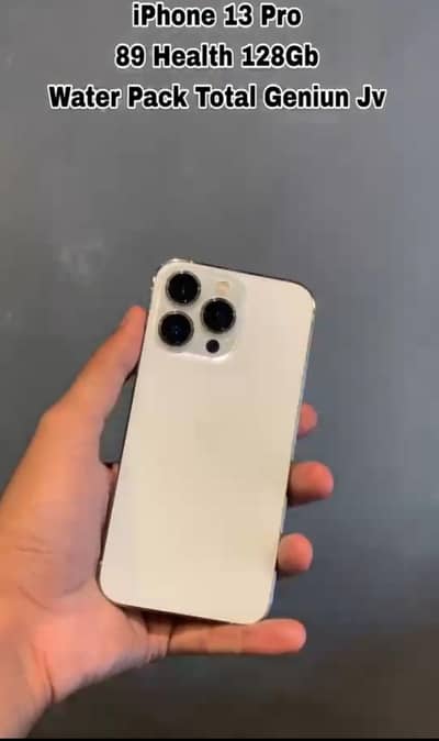 Urgent Sale | iPhone 13 Pro 128GB Non-PTA | 89% Battery | Original Box