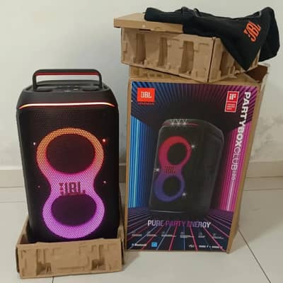 JBL party box 120  only 25 days used complet box