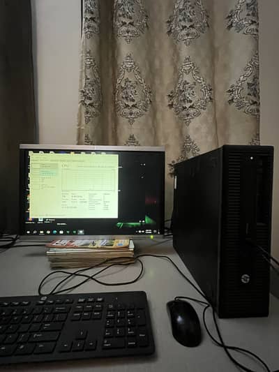 Budget PC for sale with LCD, Keyboard & Mouse and wifi dongle