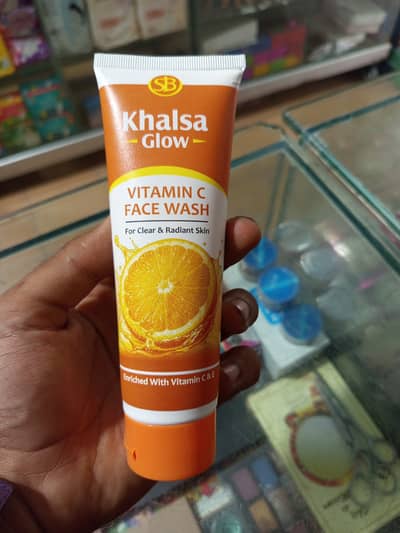 Acne clear and glow skin face wash