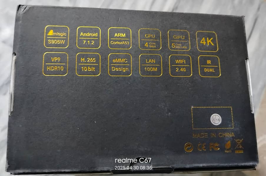 X96 Mini (Original) Android TV Box (Box Pack) 2