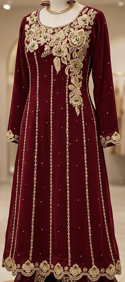 chiffon dress ready to wear