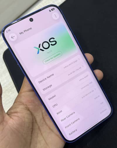 infinix NOTE Edge  8+8 Gb Ram 256Gb