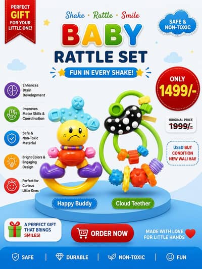 Baby Rattle set