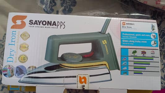Sayona Iron box pack