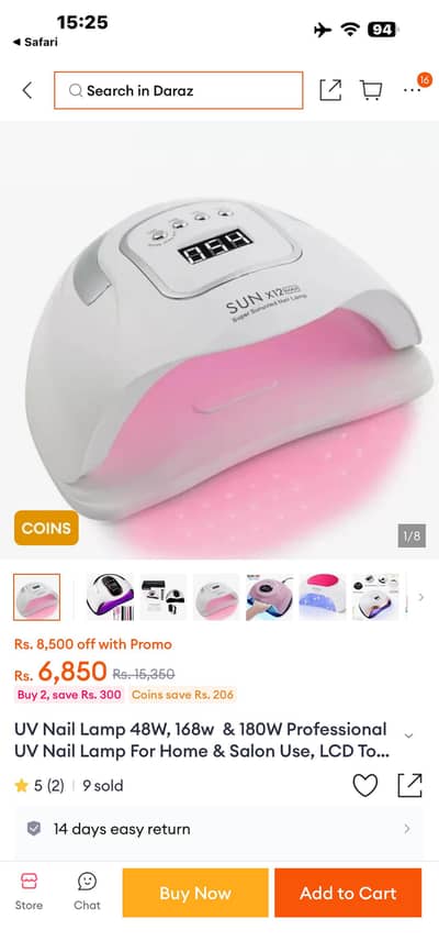 professional gel polish led nail dryer lamp