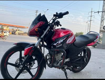 Yamaha ybr 125cc Self start Good Condition Blue Colour with Rap full