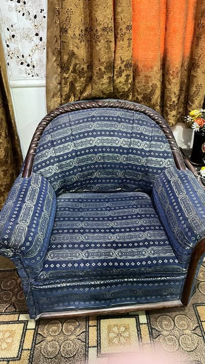 5 Seater Sofa Set (3+1+1)