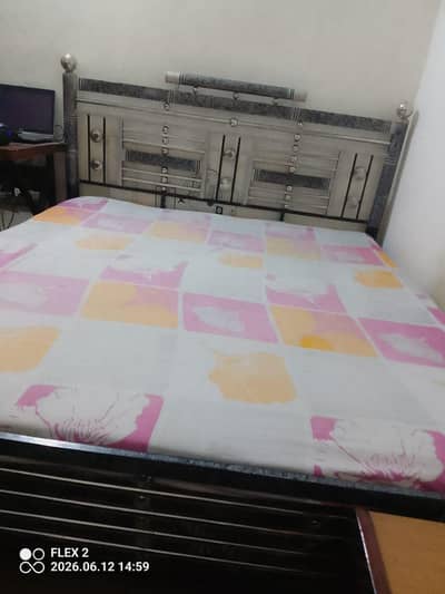 king bed iron