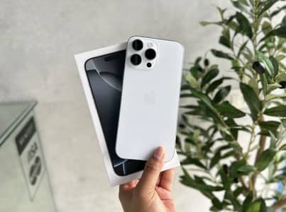 iPhone 16 Pro Max 512GB White Titanium | Non PTA | Excellent Conditio