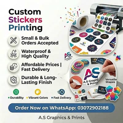 custom sticker printing
