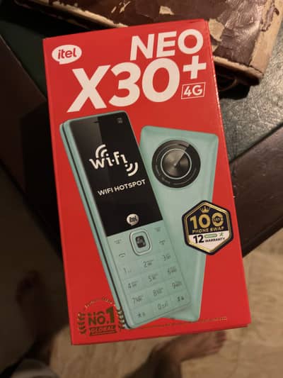 itel Neo X30 Plus 4G - 2500mAh Battery - Type-C & WiFi Hotspot