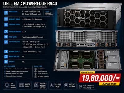 DELL R940 24 BAYS19