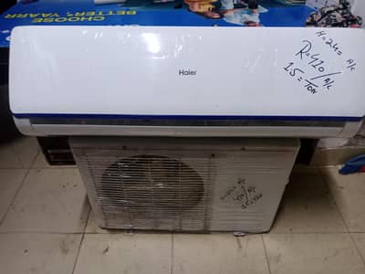 Haier 1 Ton split Ac R410 Gass Genuine (0321/0807777)