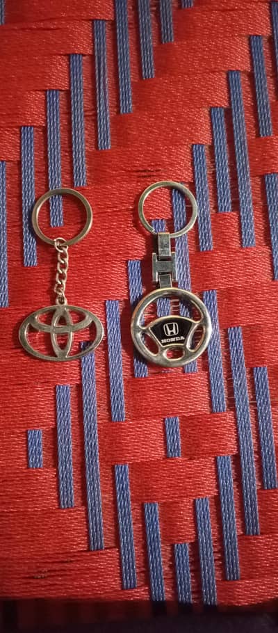 Honda and Toyota Car Key Chains