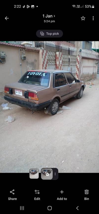 toyota corolla model 1986