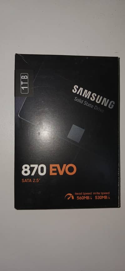 Samsung 1 TB SSD 870 evo