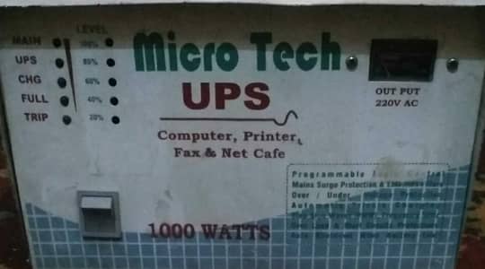 Micro tech UPS 1000 watt