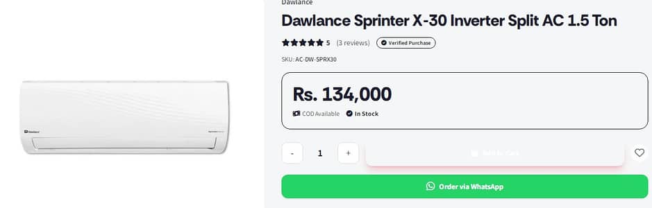 DAWLANCE SPRINTER X 30 NEW BOX PACK