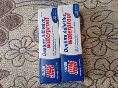 Super Fittyident Denture Adhesive Waterproof (Pack of 2)