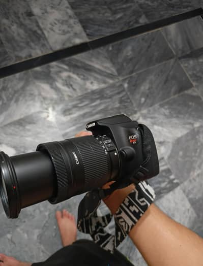 Canon EOS 1200D + 18-135mm Lens | 2 Batteries | SD Card | Camera Bag