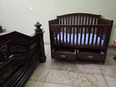 kids wood bed