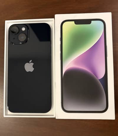 Apple iPhone 14 with original box + cable