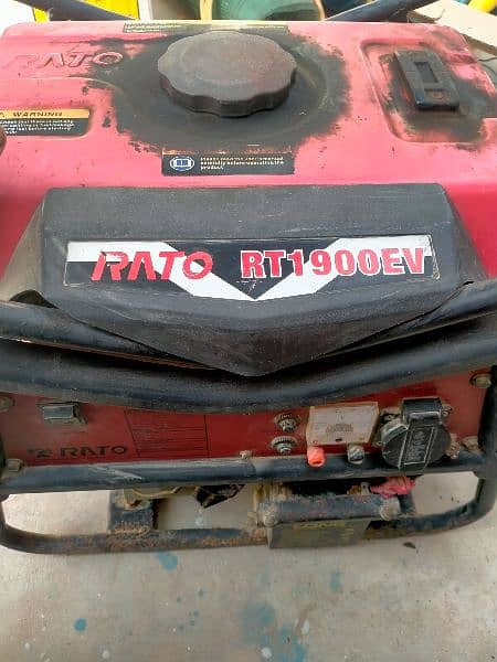 Generator Sell Model RT 1900EV 0