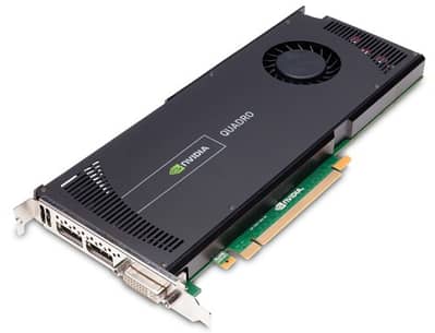 Brand: NVIDIA Model: Quadro 4000 Memory: 2 GB Memory. GDDR5 Memo