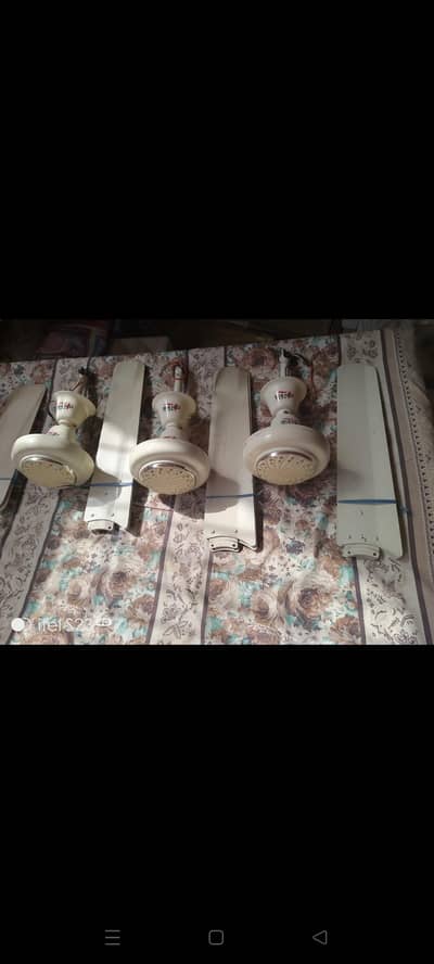 only AC ceiling fans  56 siize