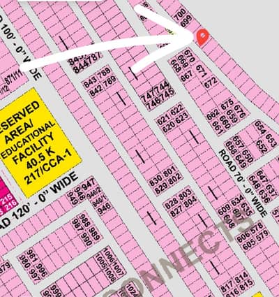 For Sale - 1 Kanal Plot # T696 in Phase 8