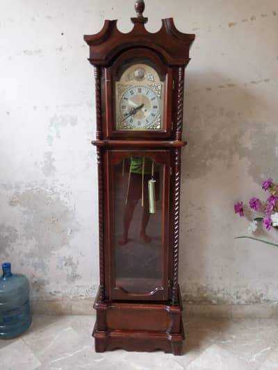 Imported Wooden Clock- Floor Standing Pendulum Clock