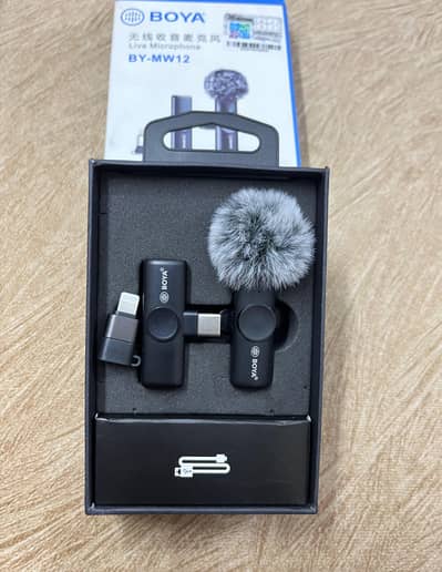 BOYA BY -MW12 MICROPHONE