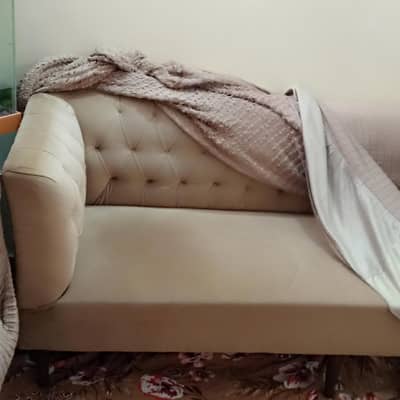 sofa set 5 seater brown