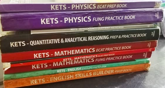 KIPs Ecat and Fung Books For Uni Entry Test