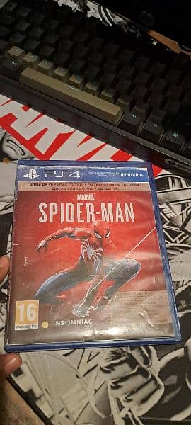 Spiderman 1 PS4 game