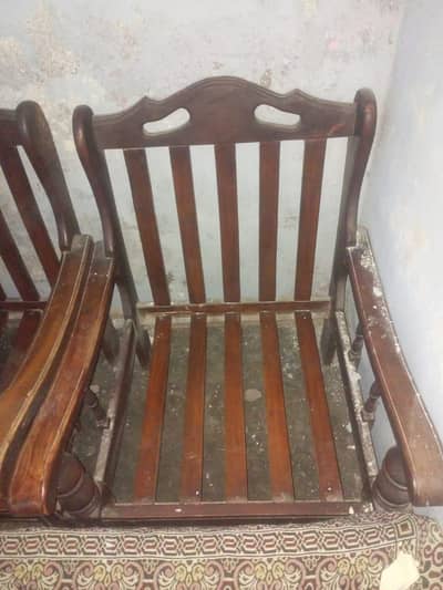 Woden old sofa for sale