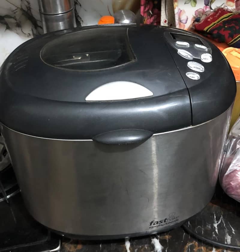 Original morphy richard fast bake bread maker. . . 5