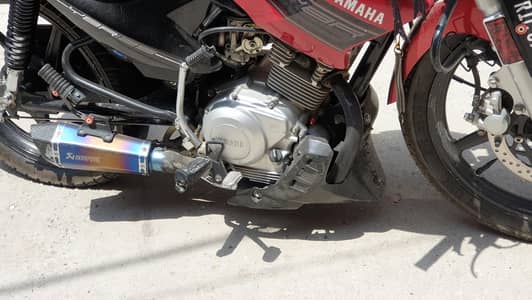 Akrapovic Shark With bendpipe for YBR for sale