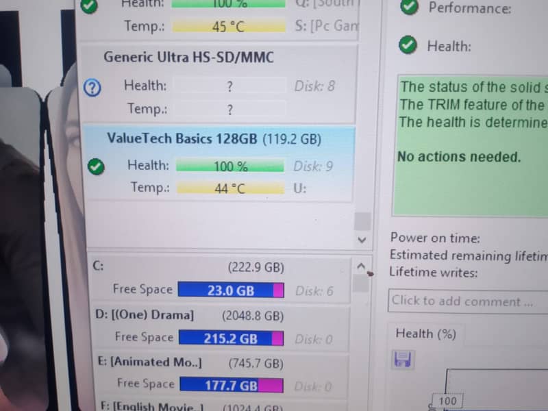 SSD Solid State Drive 128GB 6