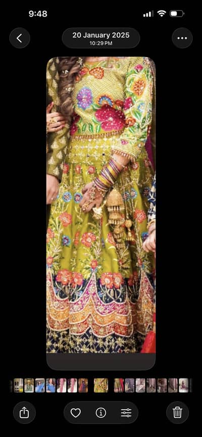 #mehndi dress #nauman n bhayya brand
