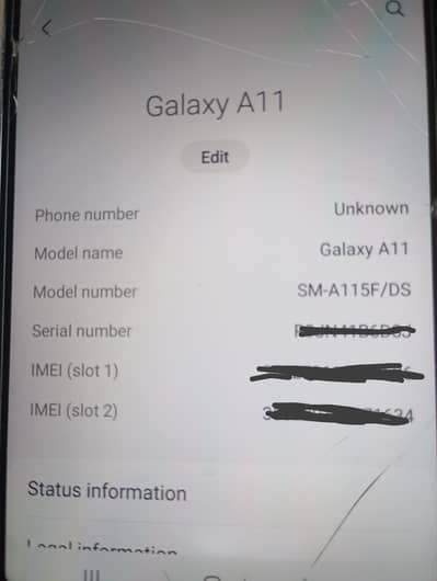 Samsung Mobile A11