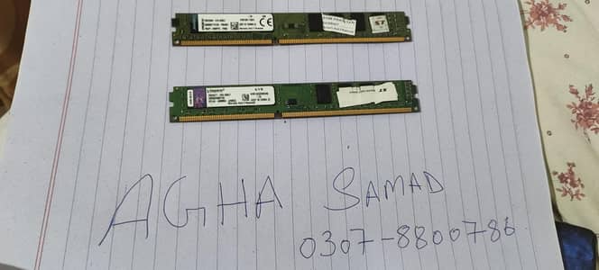 Ram and SSD