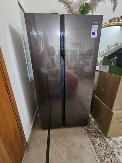 Haier Double Door HRF-622ICG | Chocolate Glass