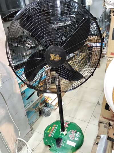 yunus 24" Heavy Duty Pedestal Fan | Powerful Air Throw