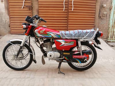 Honda cg 125 Model 2023 bic for sale 0301 1952338 0316 2486186