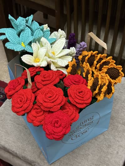 Crochet flowers