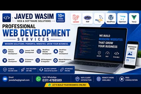 Laravel, WordPress & OpenCart Development Services