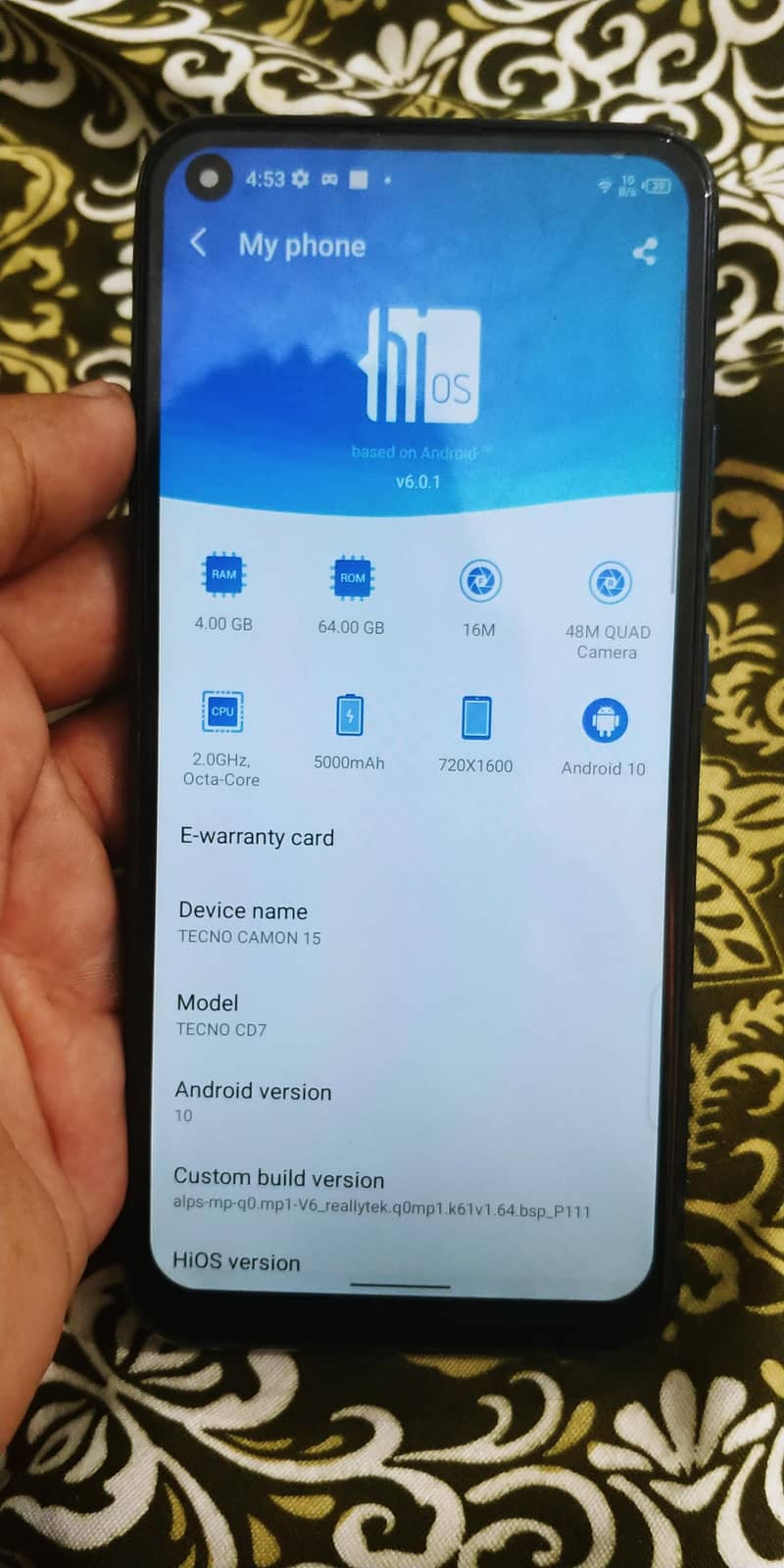 Tecno CAMON 15 1