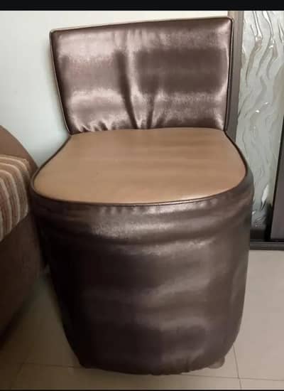 6 seater glass top dining table with 6 chairs urgent sale